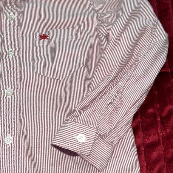Burberry Cotton Button-down Collared Shirt 2 Pockets unisex 🇬🇧 size 6 y/o - Picture 7 of 17